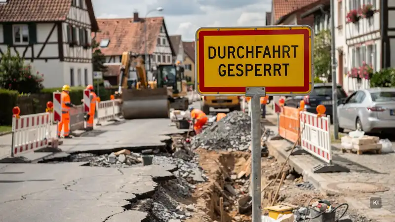 Sanierung der Ortsdurchfahrt Mochenwangen – Baubeginn am Montag, 16. März 2026