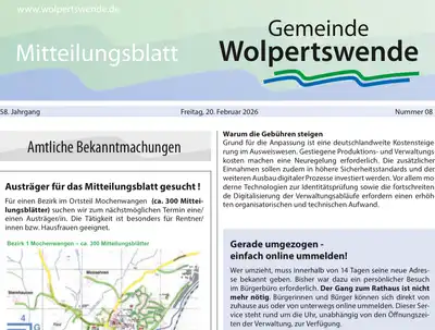 Mitteilungsblatt